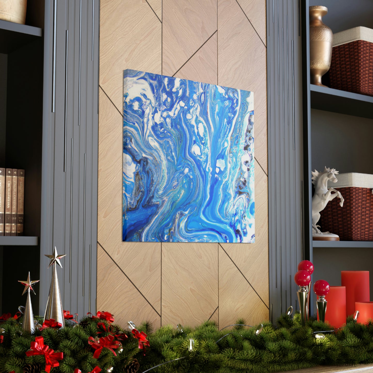 Aqua Bliss. - Canvas