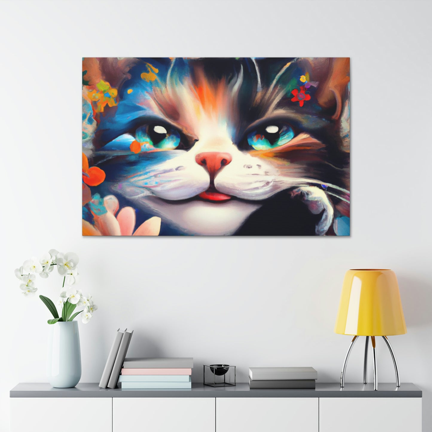 Furburst. - Canvas