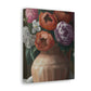 "Fading Floral Finesse" - Canvas