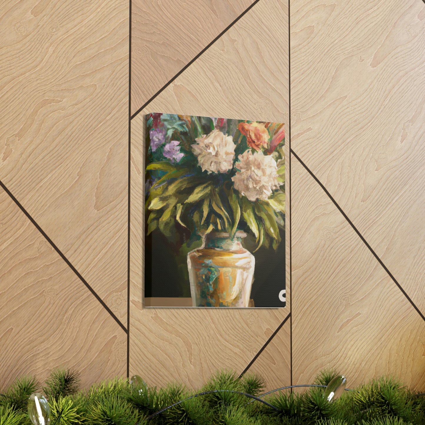 Elegant Flower Beauty. - Canvas