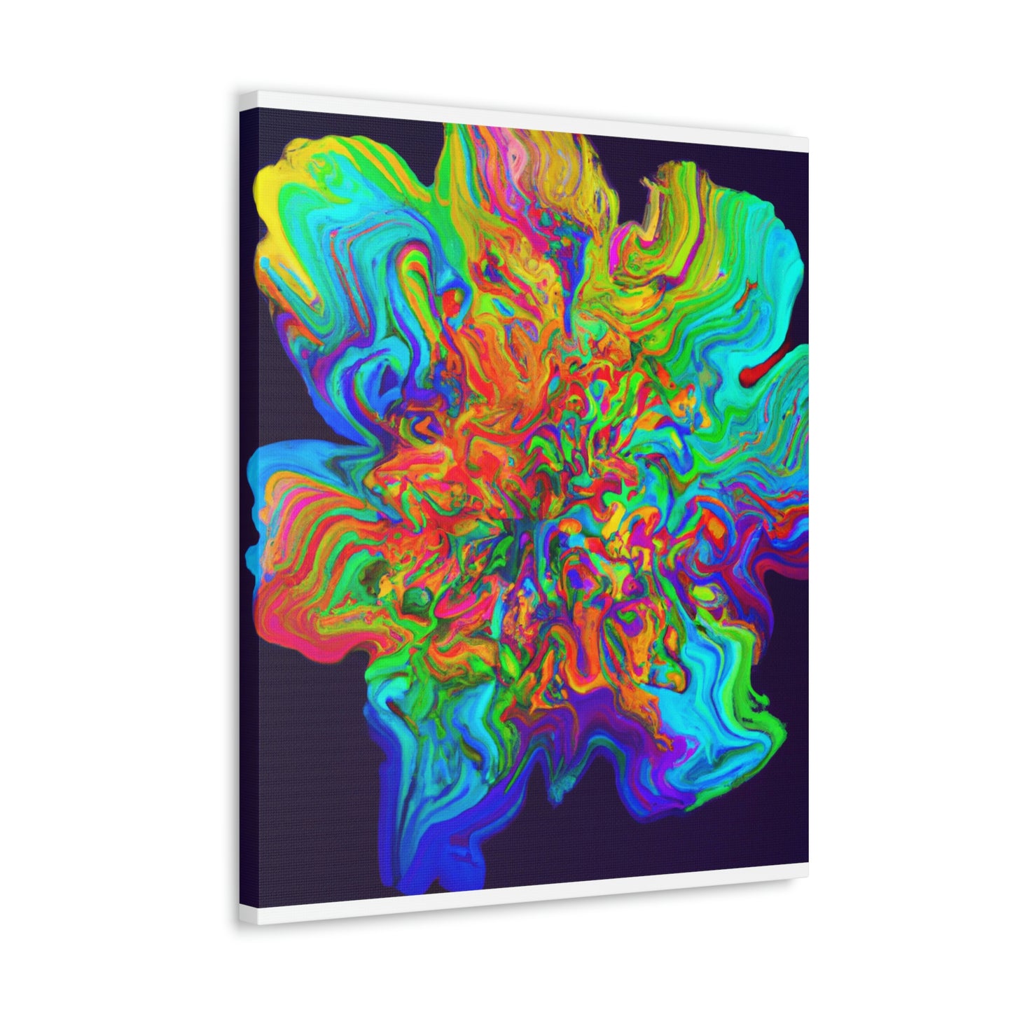 "Vivid Bloom" - Canvas