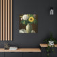 Floral Essence Glow. - Canvas