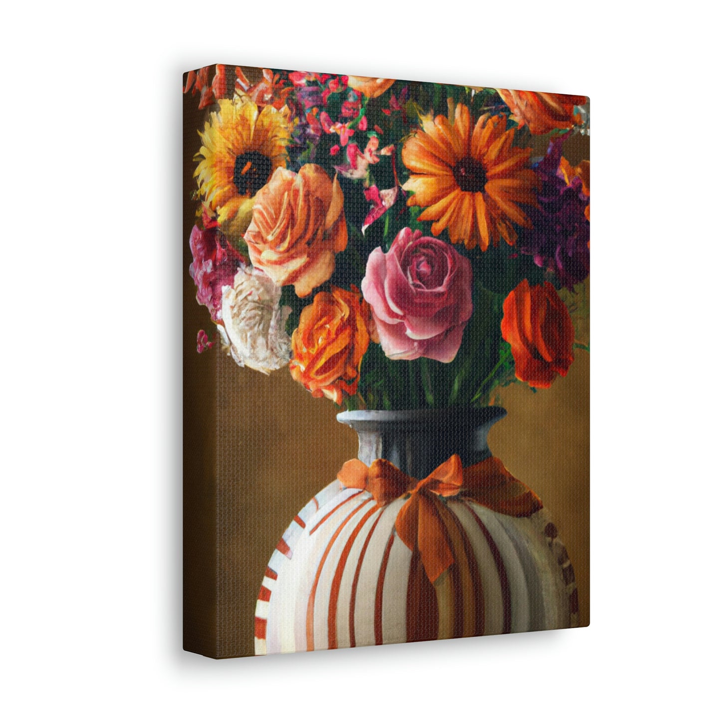 Fluid Floral Beauty - Canvas