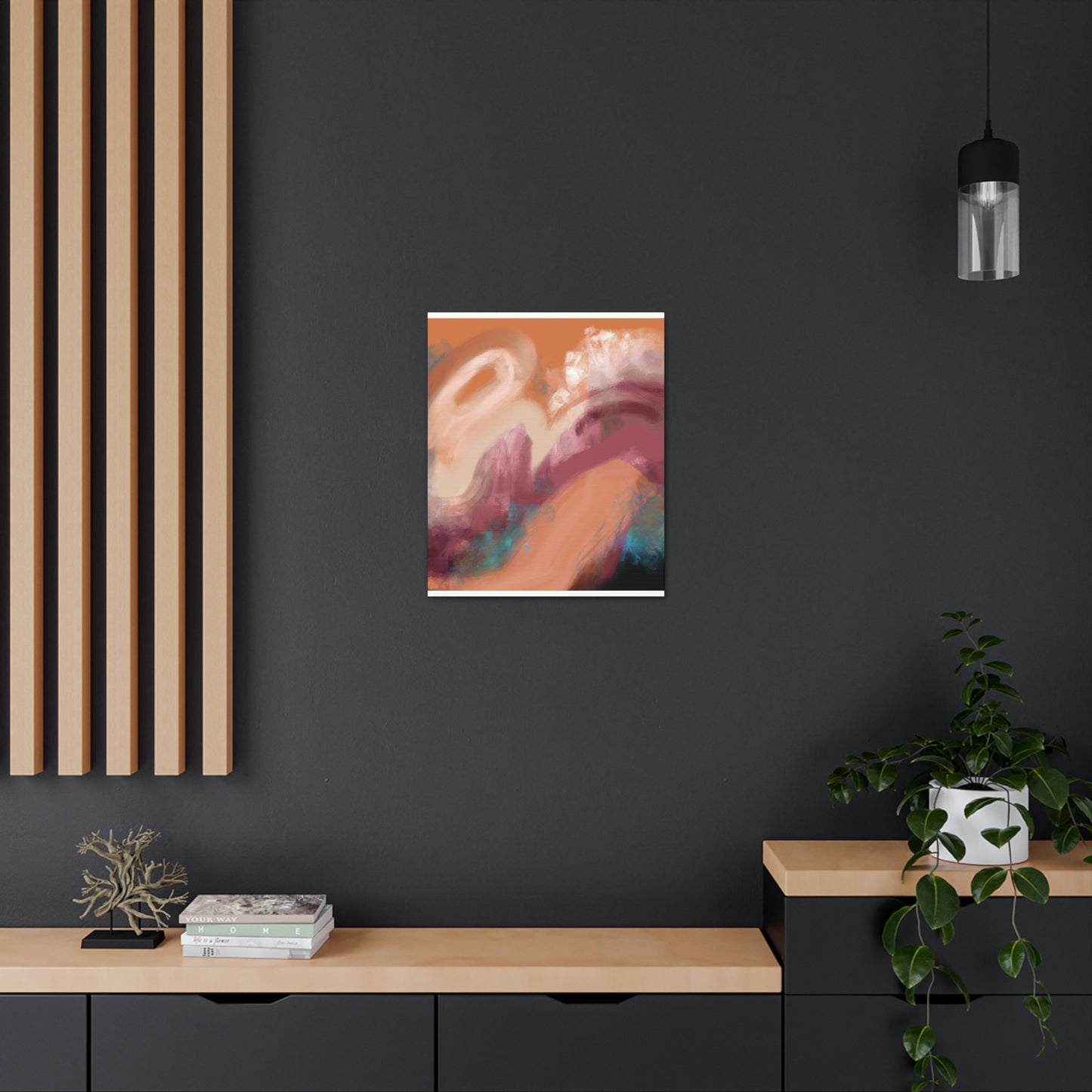 "Vibrant Glow" - Canvas
