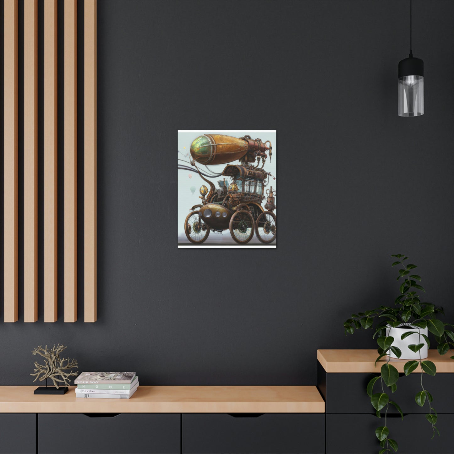 Steampunk Chariot - Canvas