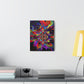 "Trippy Blooms" - Canvas