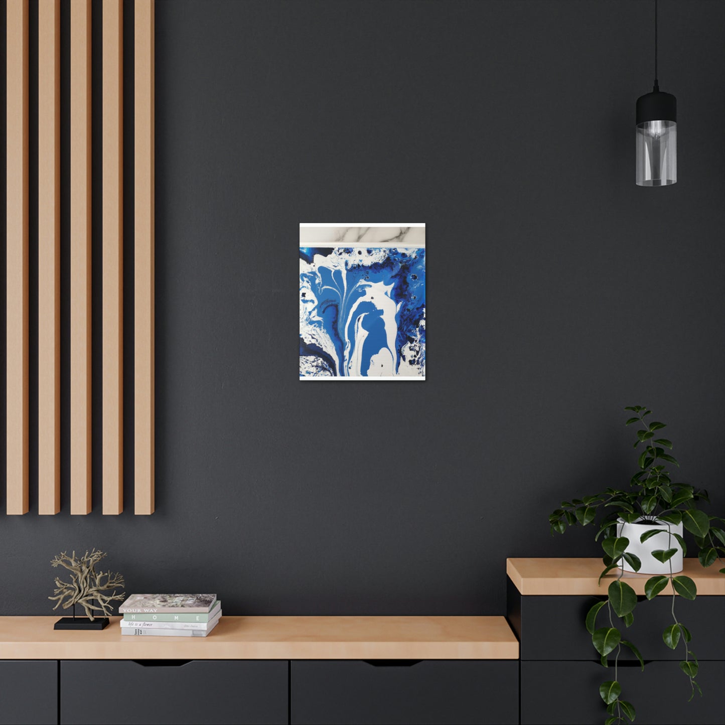 "Nebula Blue." - Canvas