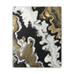 Gold Fluid Cascade. - Canvas