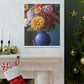 Floral Bloom Brilliance - Canvas