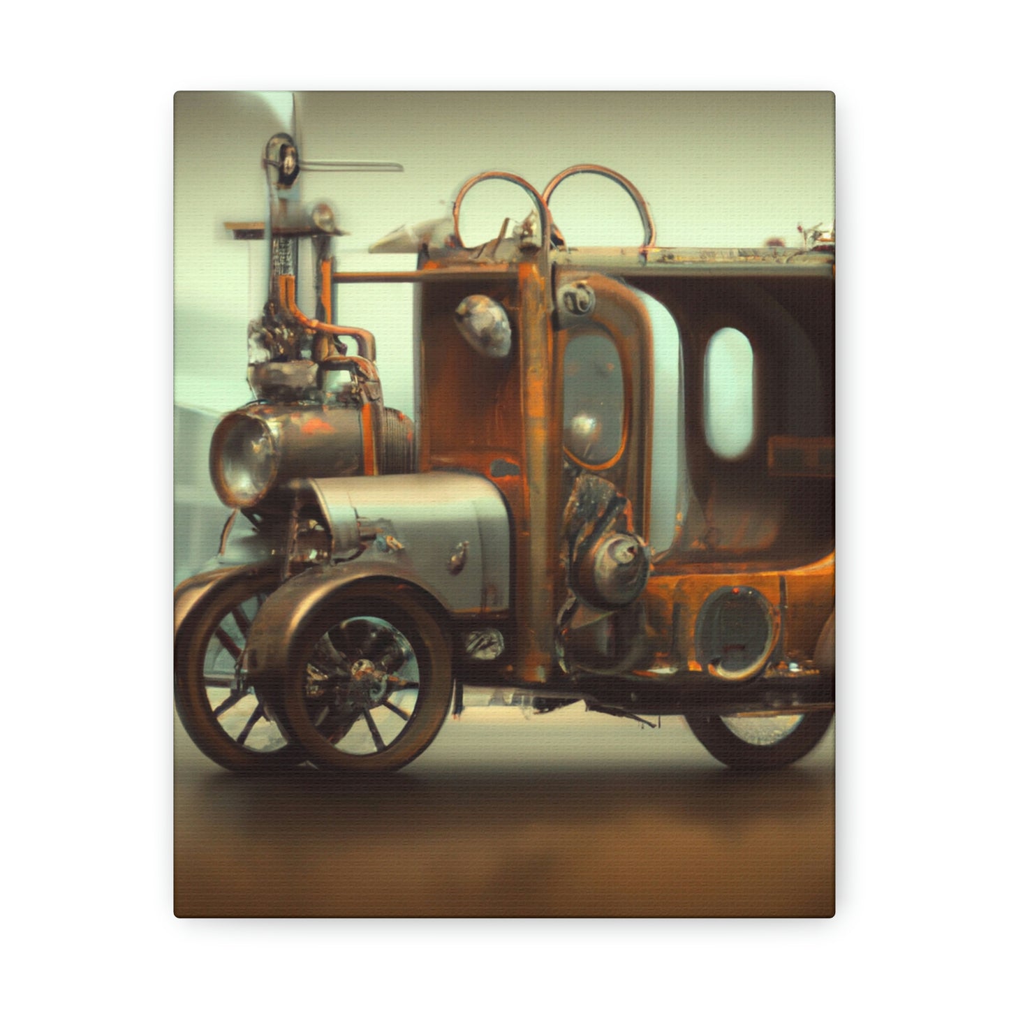 Steampunk Ride. - Canvas