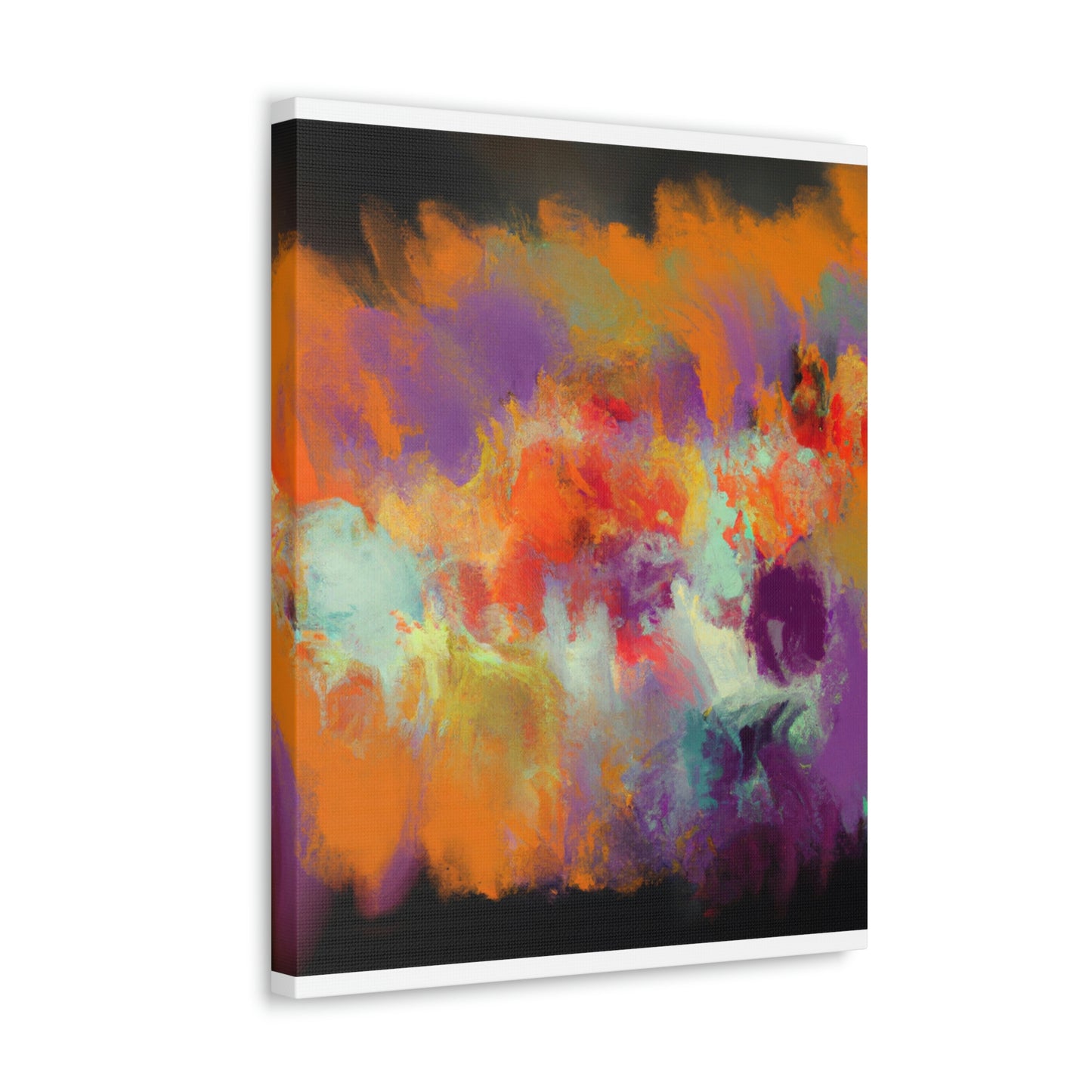Coral Sparkle. - Canvas