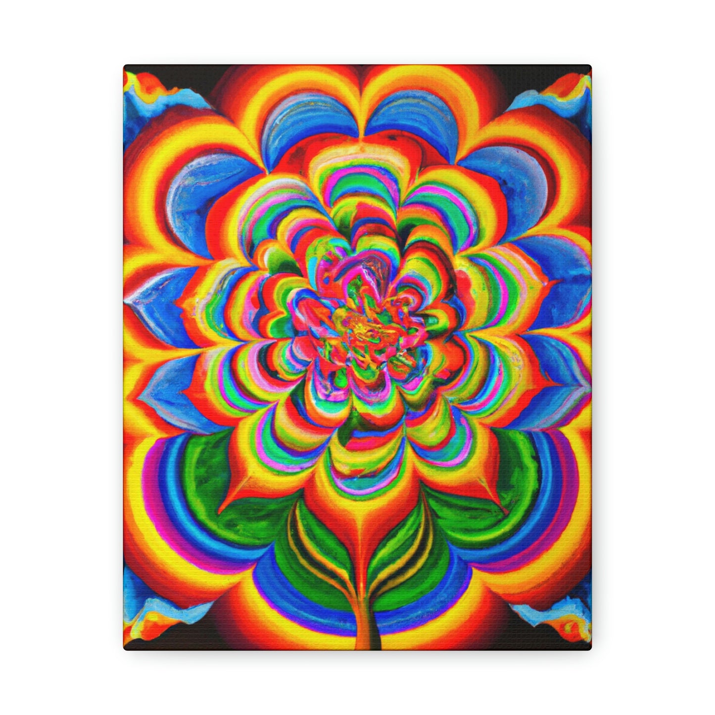 "Vibrant Blooms" - Canvas