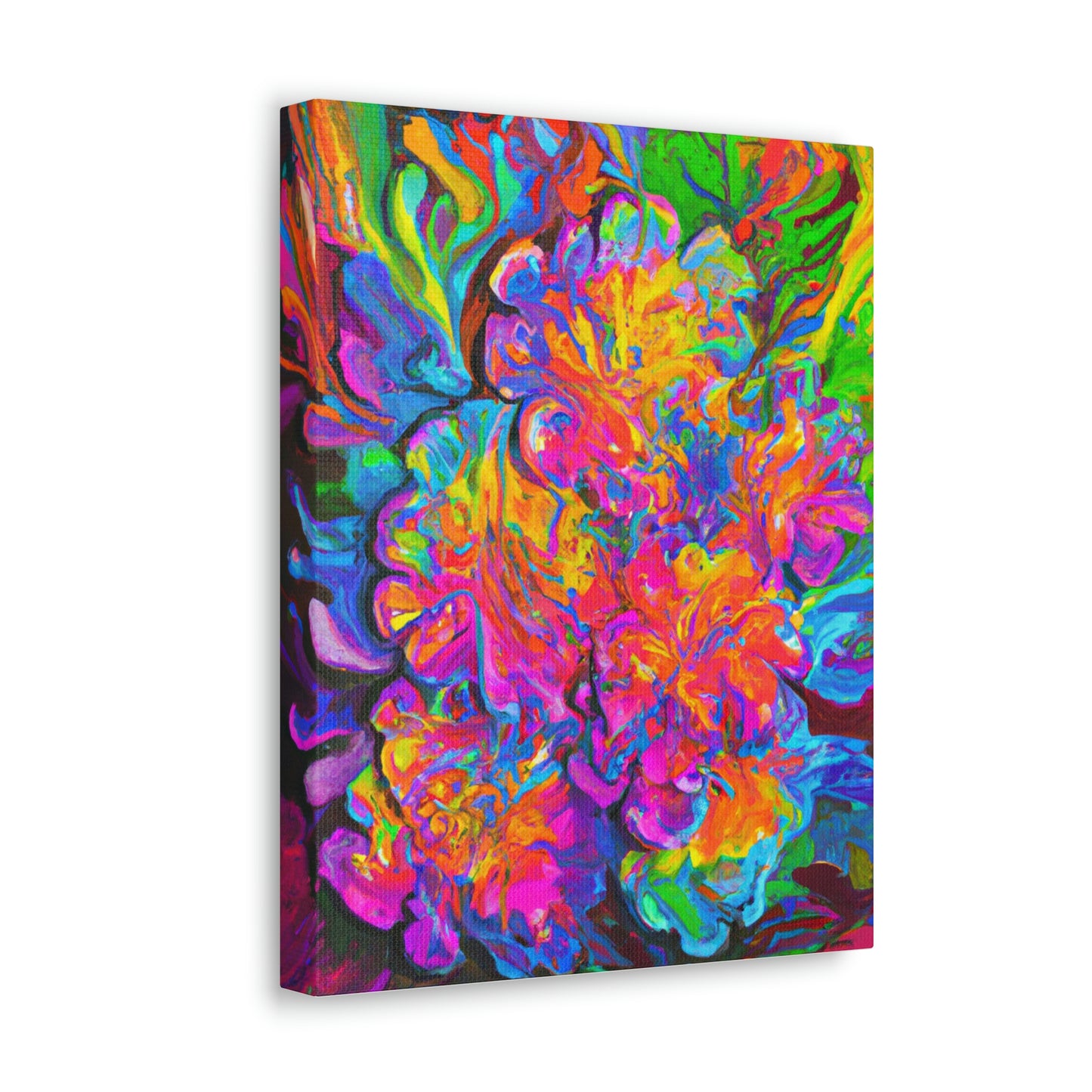 Vivid Blooms. - Canvas