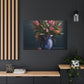 "Floral Finesse Flourish - Canvas