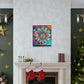 Vivid Bloom. - Canvas