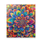 Psychedelic Bloom. - Canvas