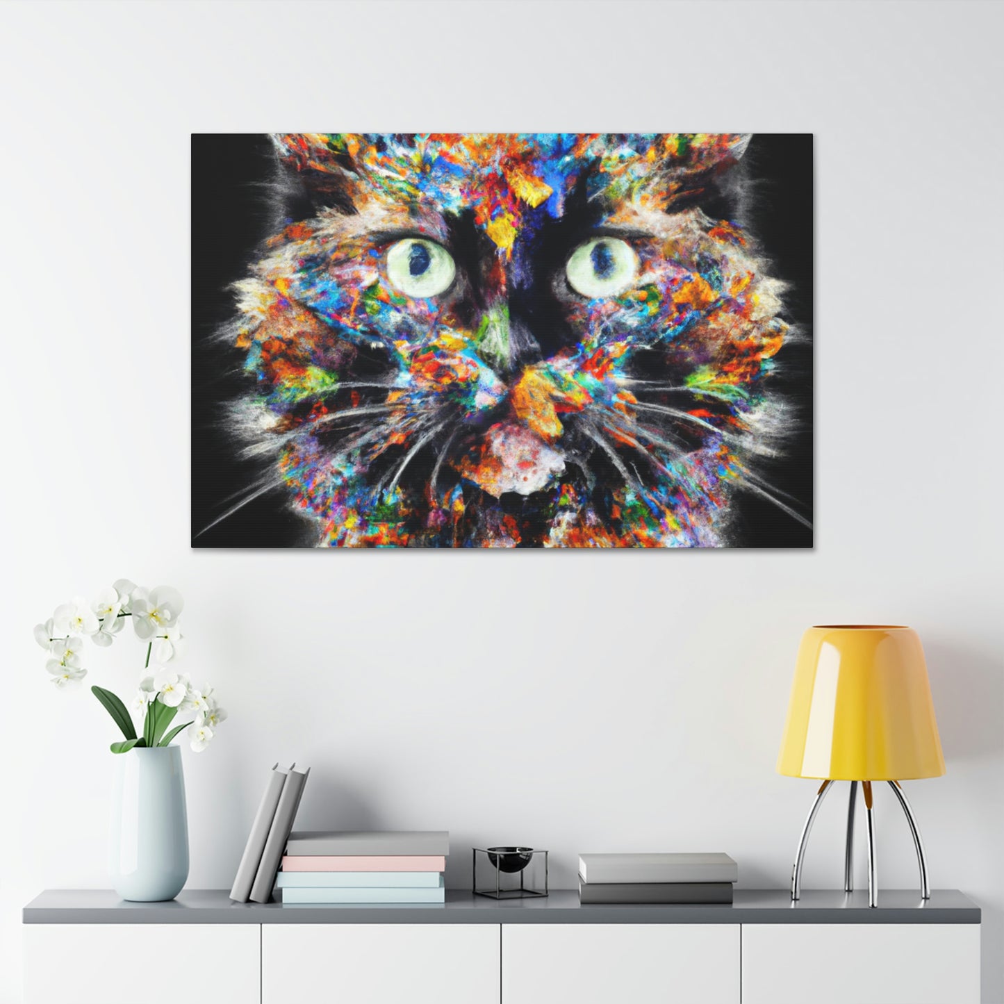 Cata blooms. - Canvas