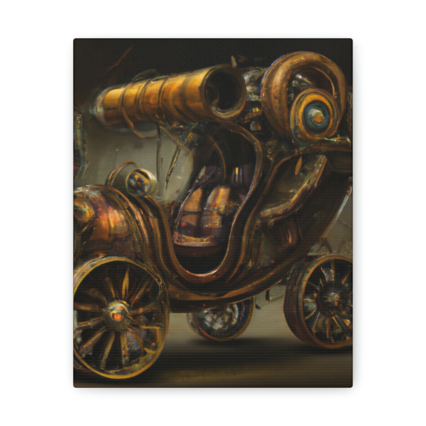 Steampunk Motorcar - Canvas