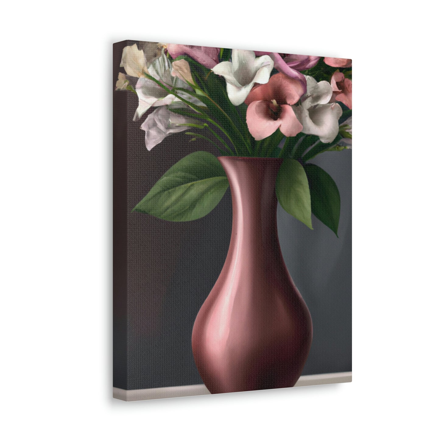 "Detailed Floral Bloom." - Canvas