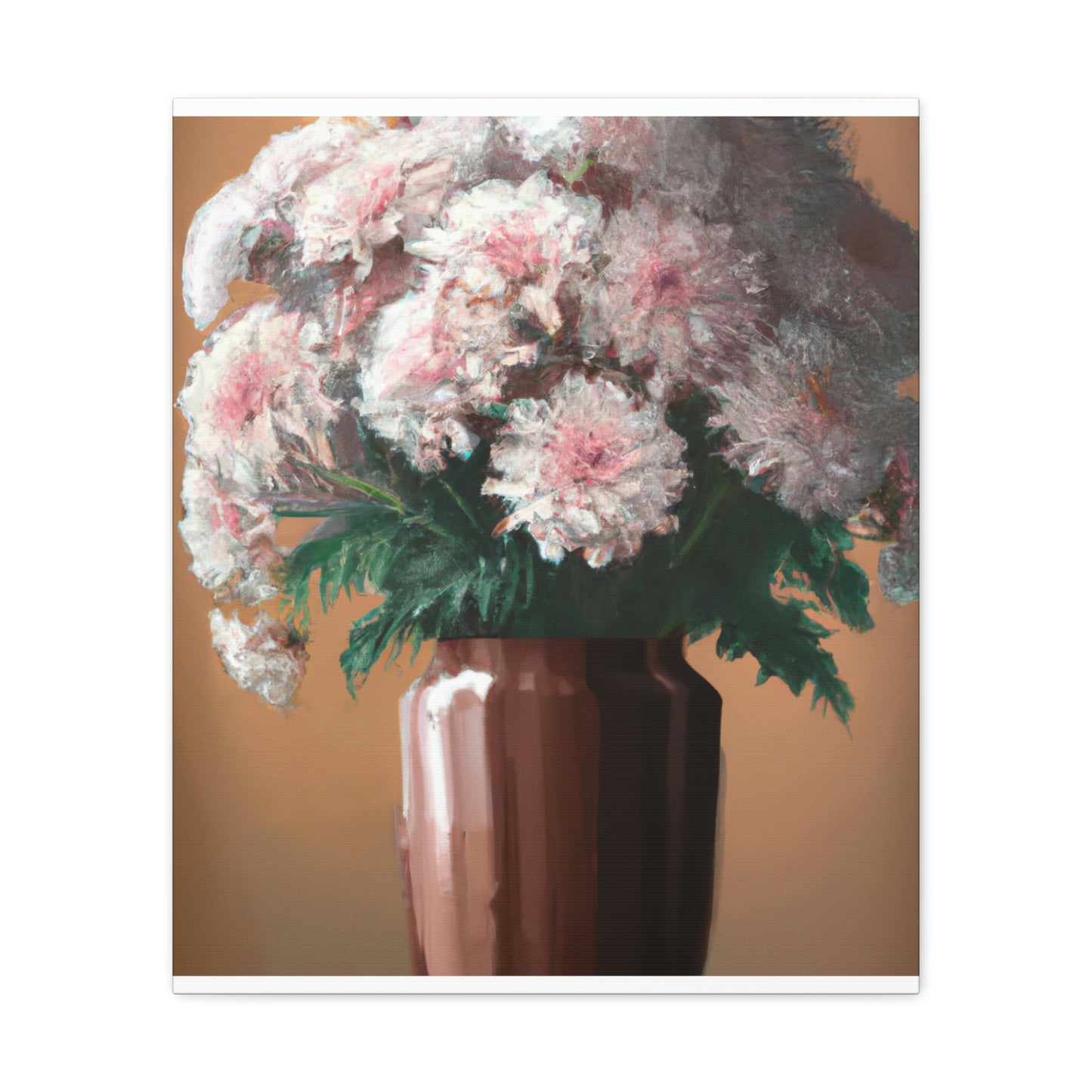 Floral Plushness. - Canvas