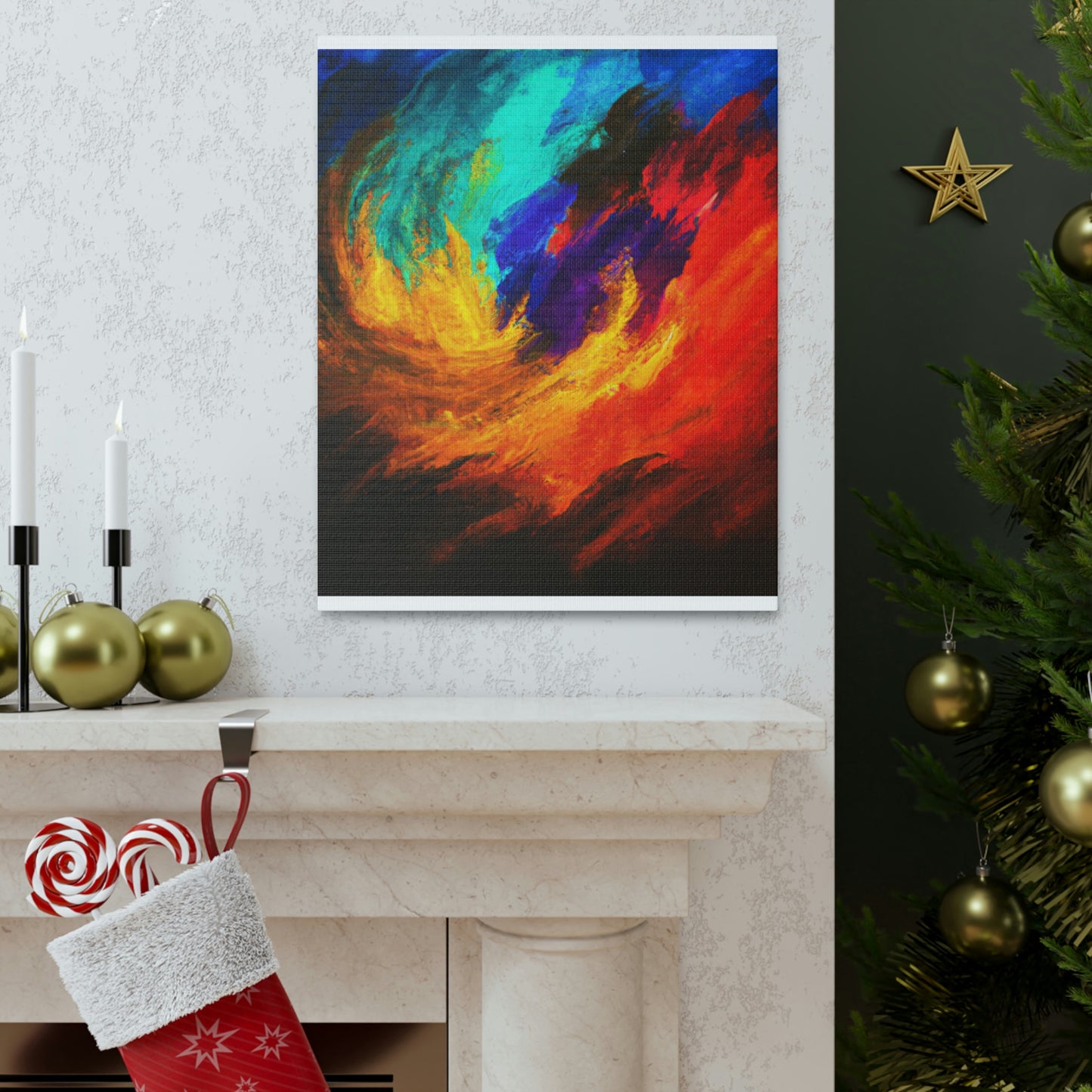 Rainbow Joy - Canvas