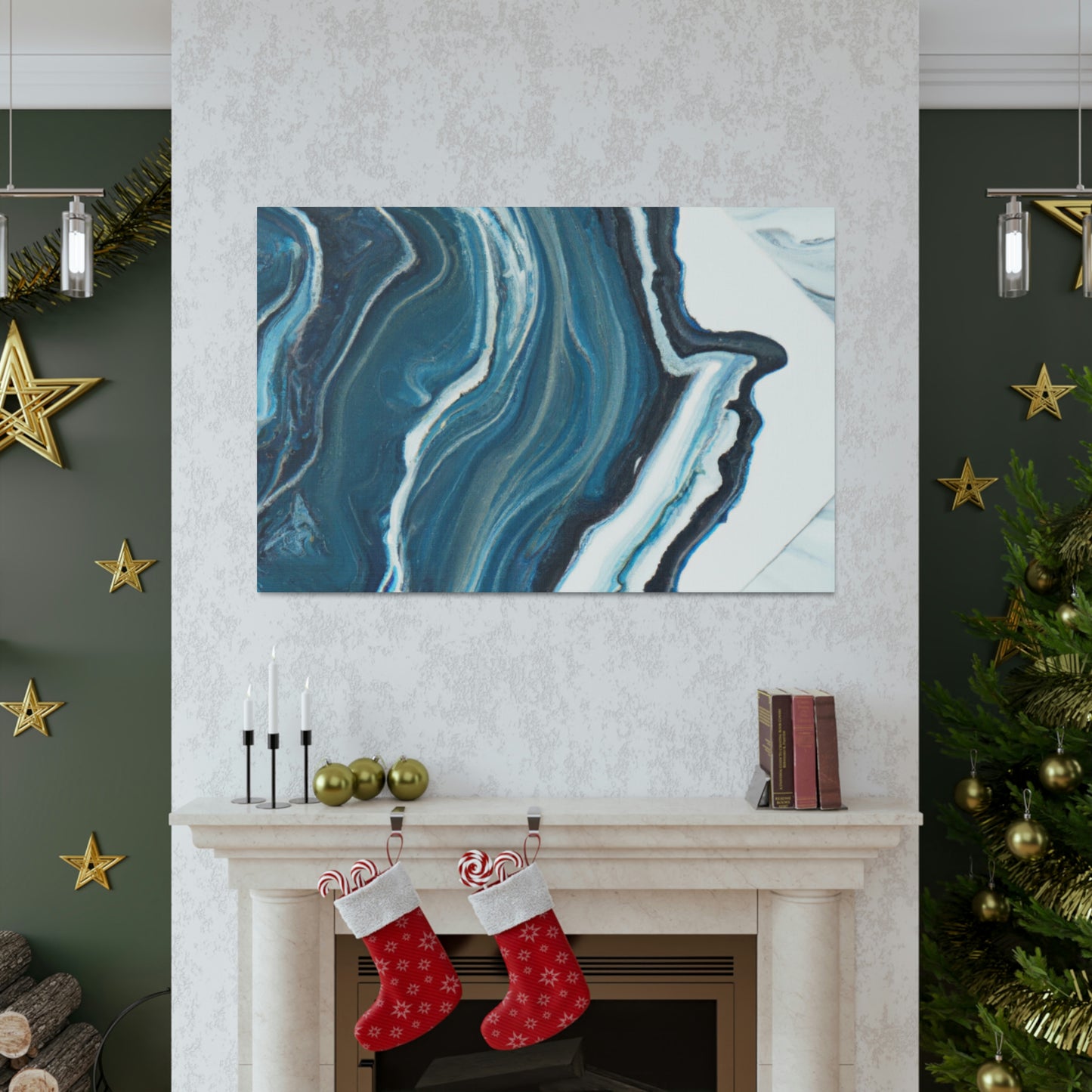 Aqua Calm - Canvas