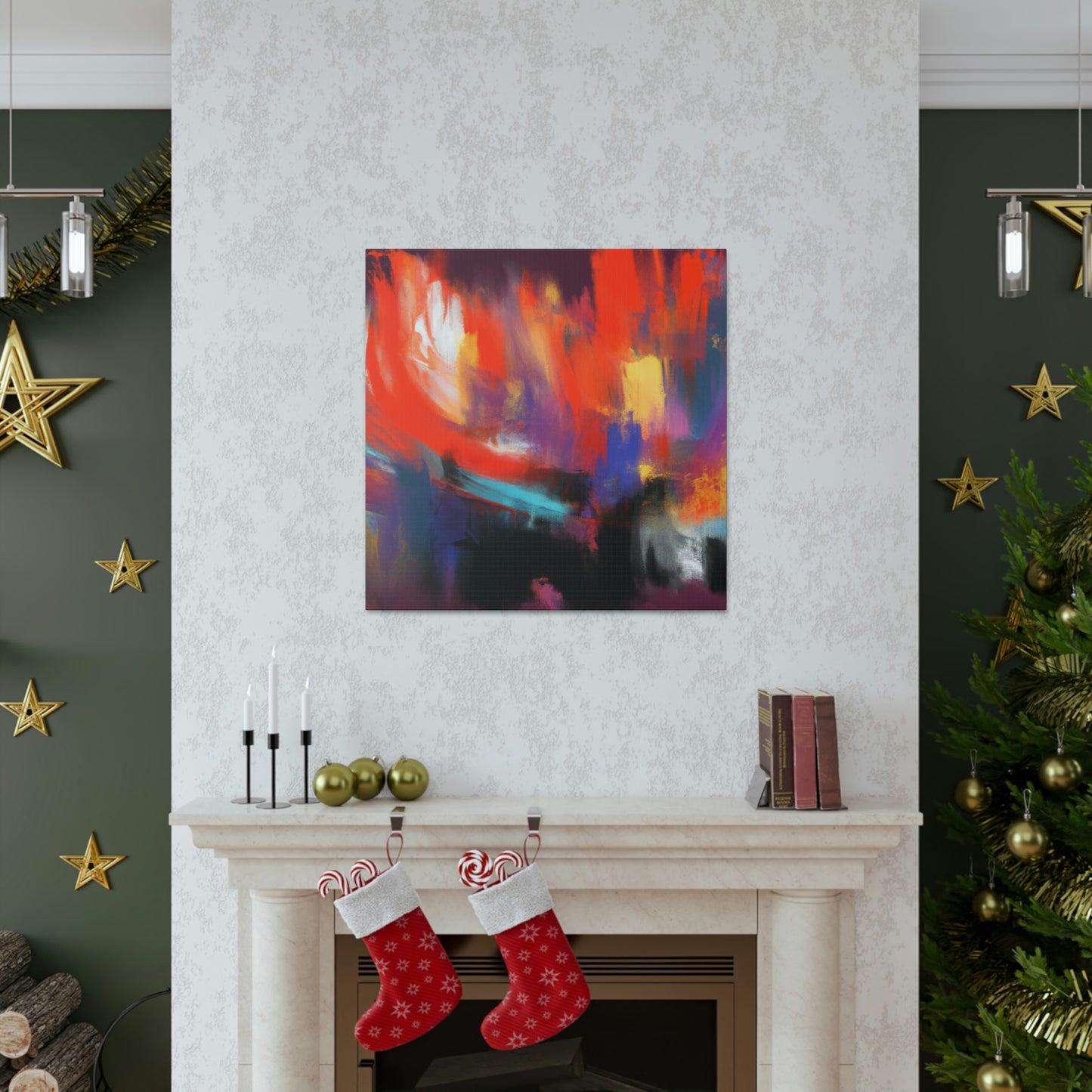 Cosmic Coziness. - Canvas