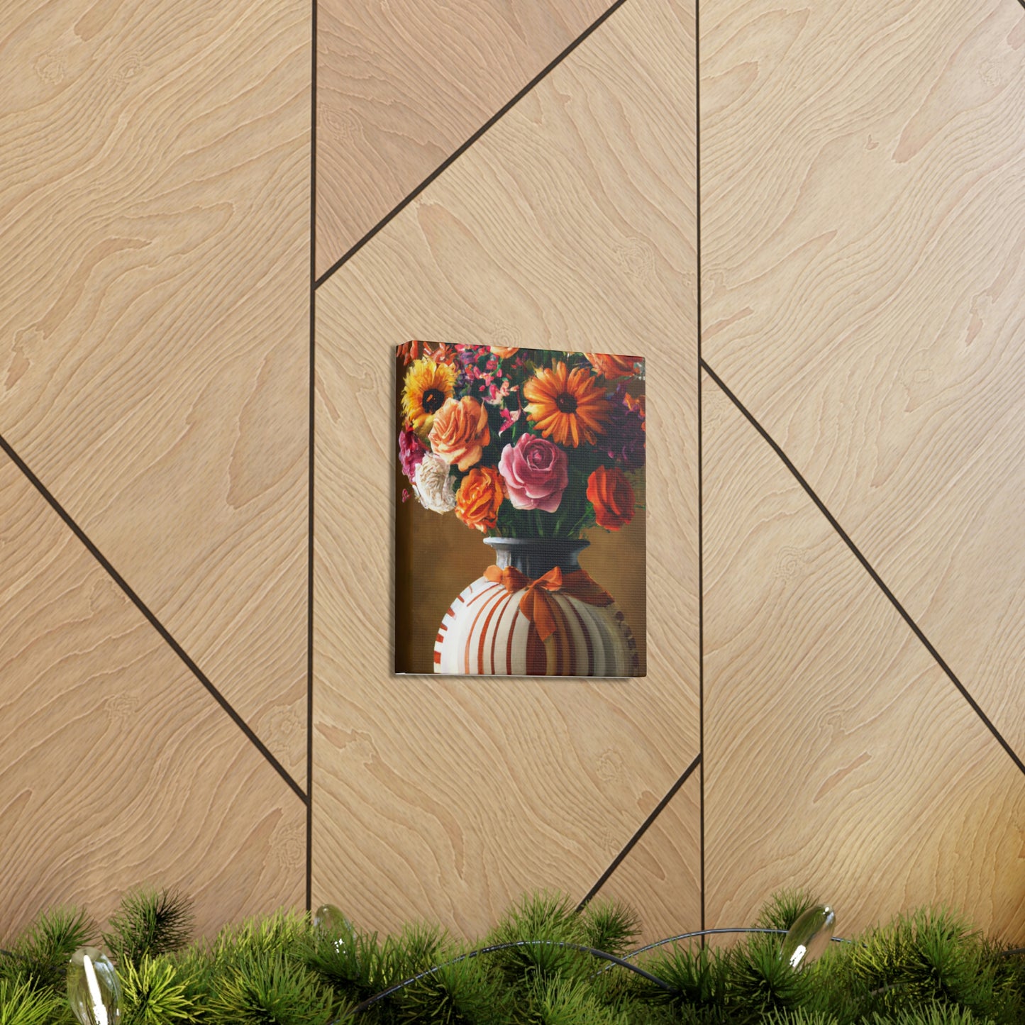 Fluid Floral Beauty - Canvas