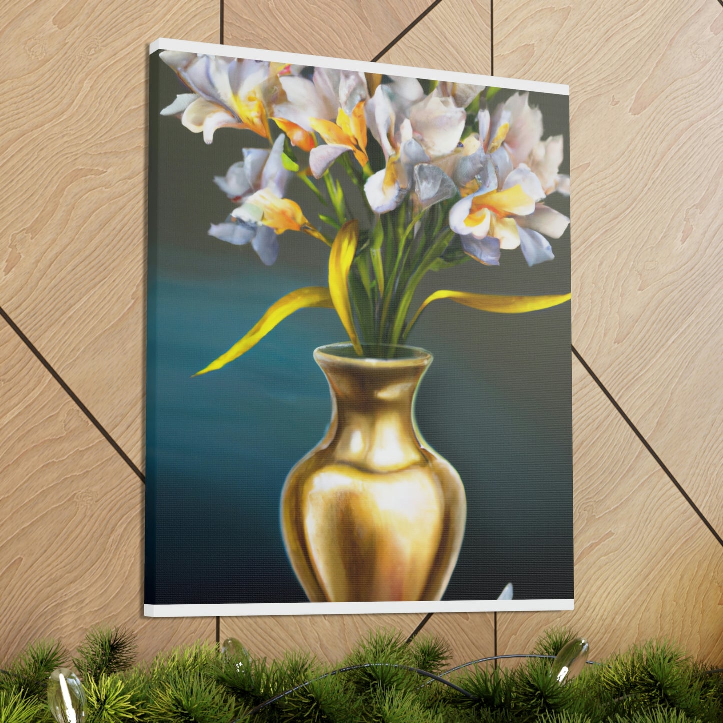 Blooming Artistry. - Canvas