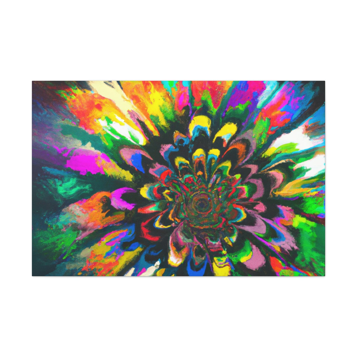 Vivid Flora. - Canvas