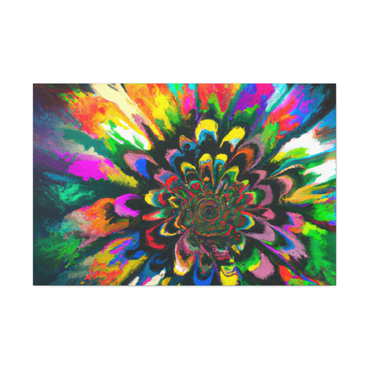 Vivid Flora. - Canvas