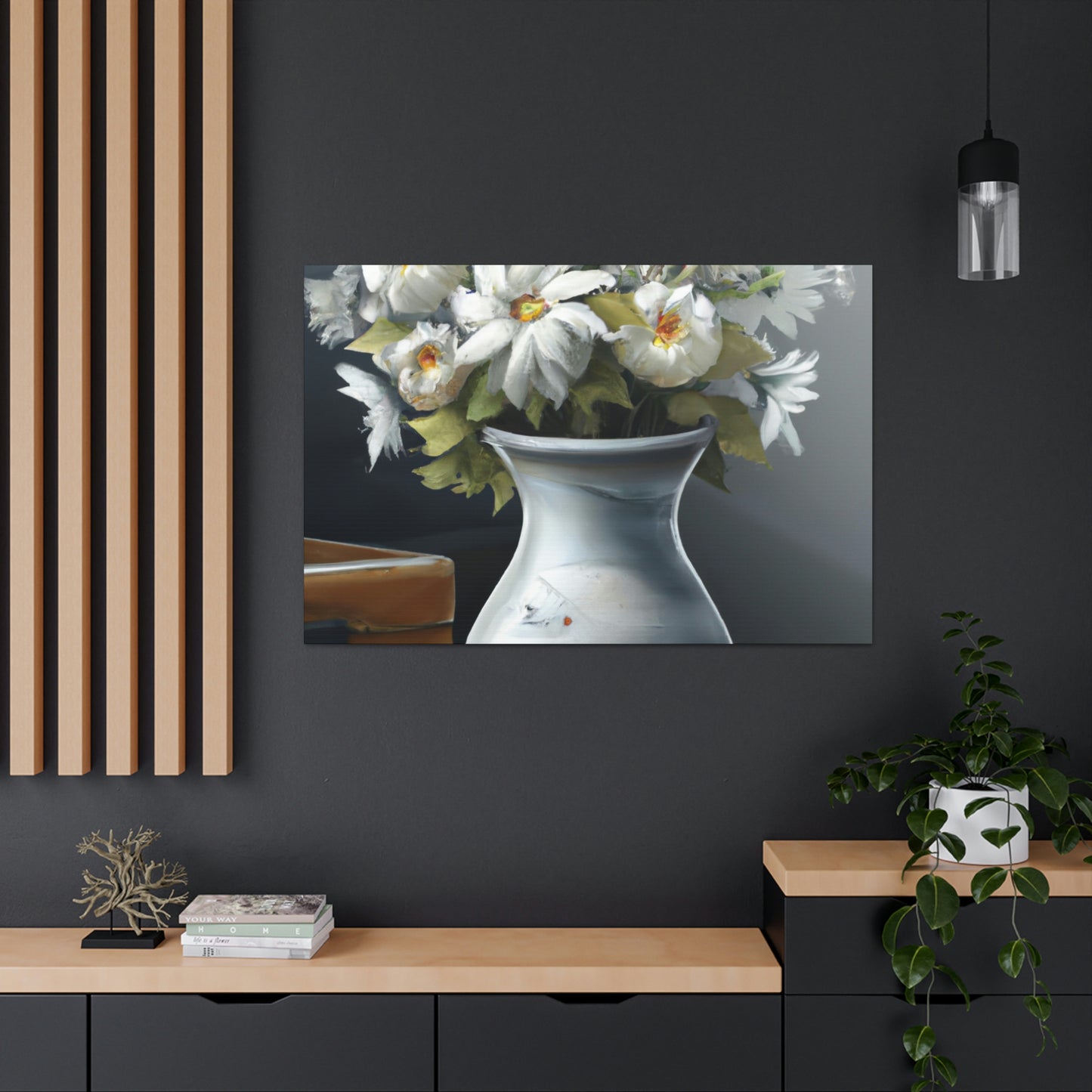 "Flower Vase Redux" - Canvas