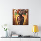 Floral Marvel Scene - Canvas