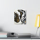 Ebony Gilded Flux - Canvas