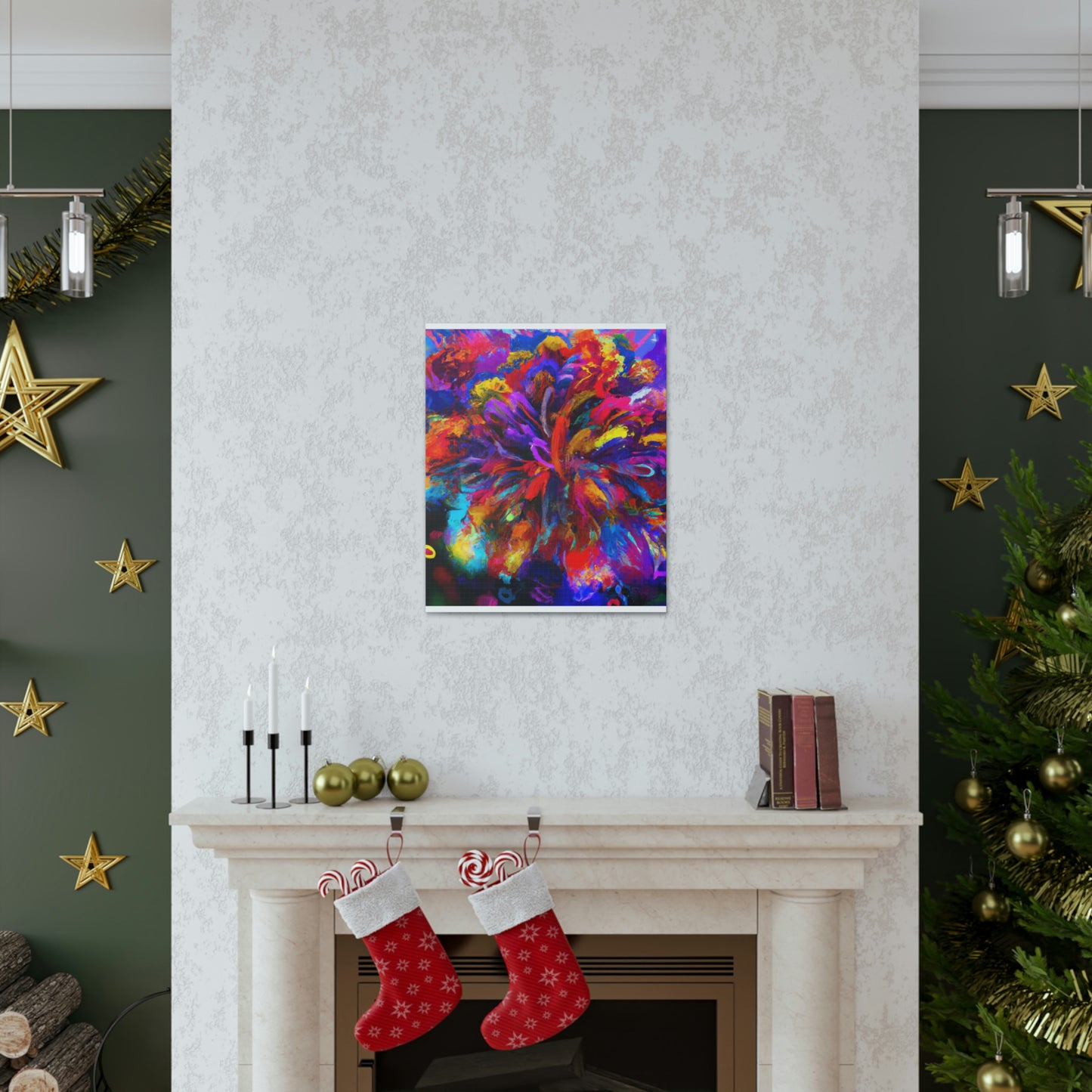 Vibrant Bloom - Canvas