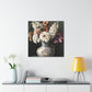 Tender Blooms Brushed. - Canvas