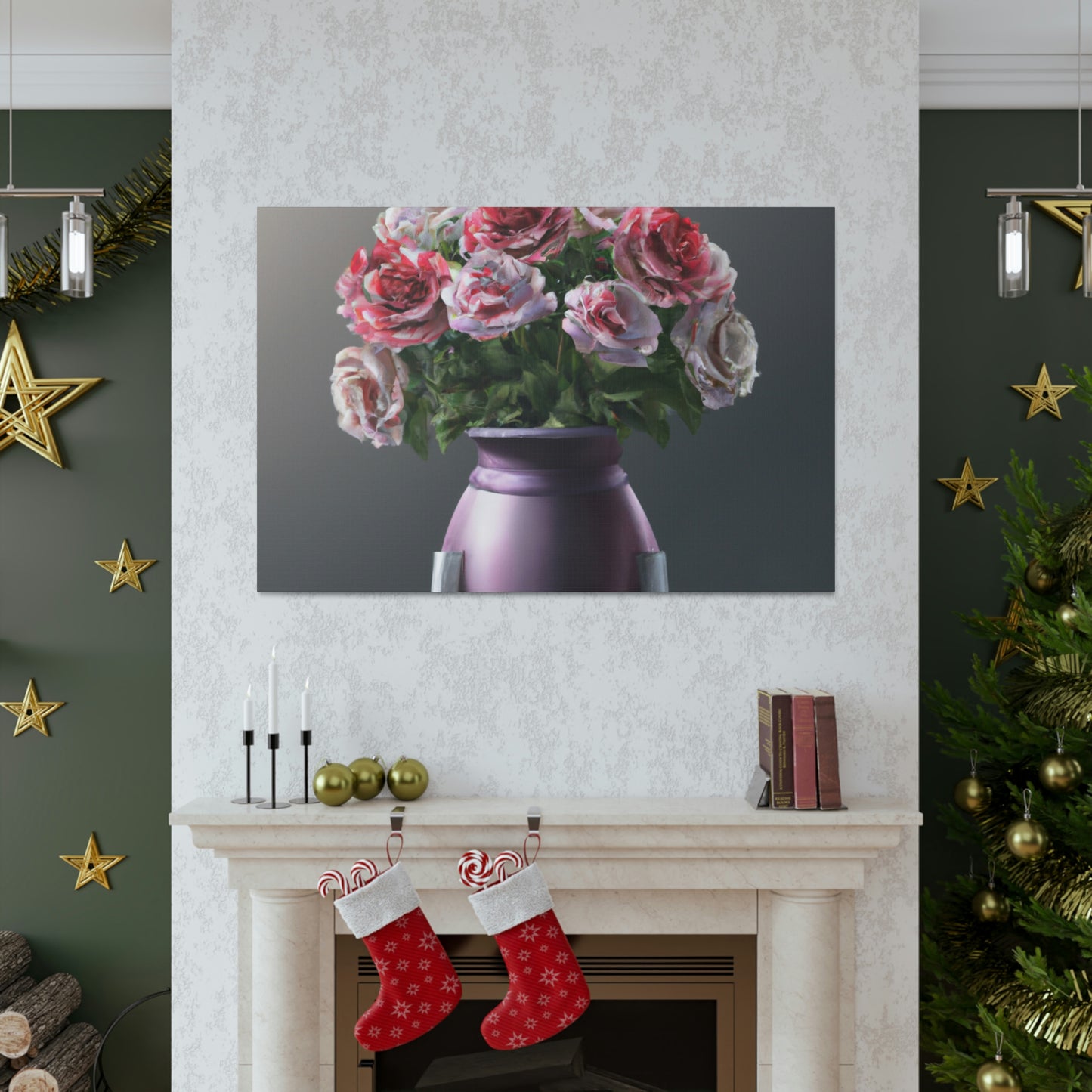 Floral Detail Bliss. - Canvas