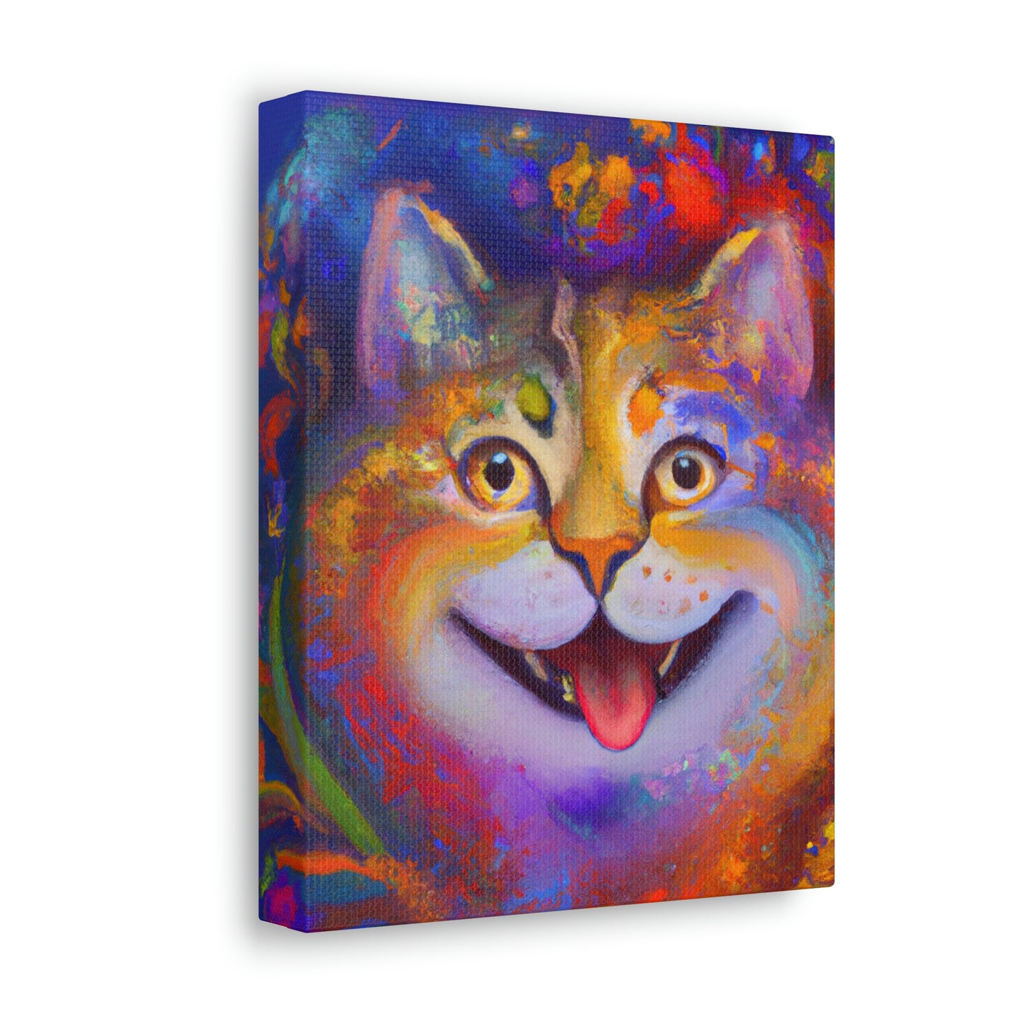 Vivid Feline. - Canvas
