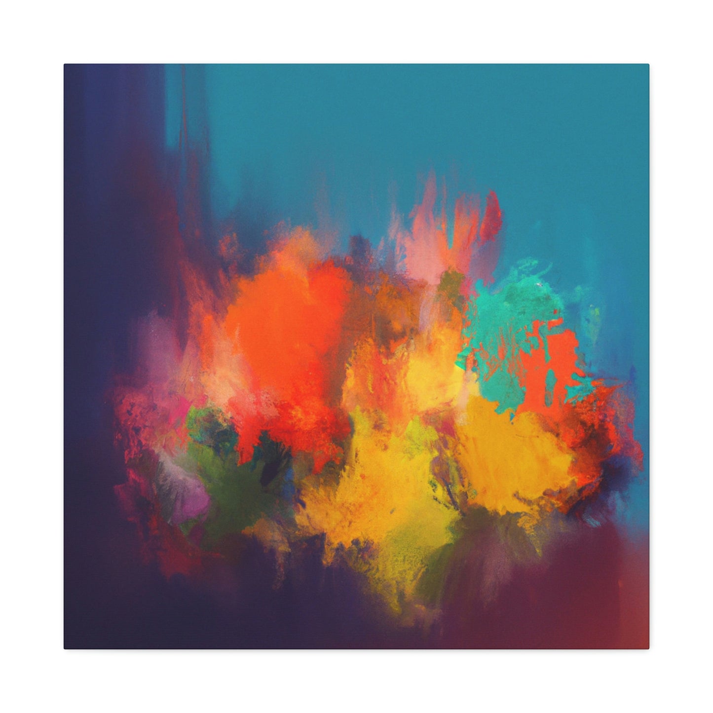 "Lush Hues" - Canvas
