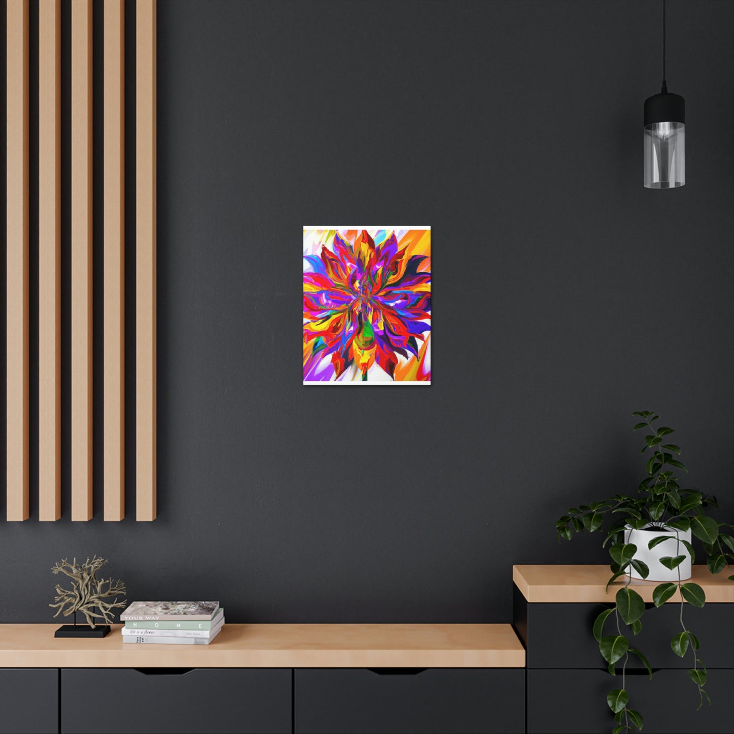 Vibrant Blooms - Canvas