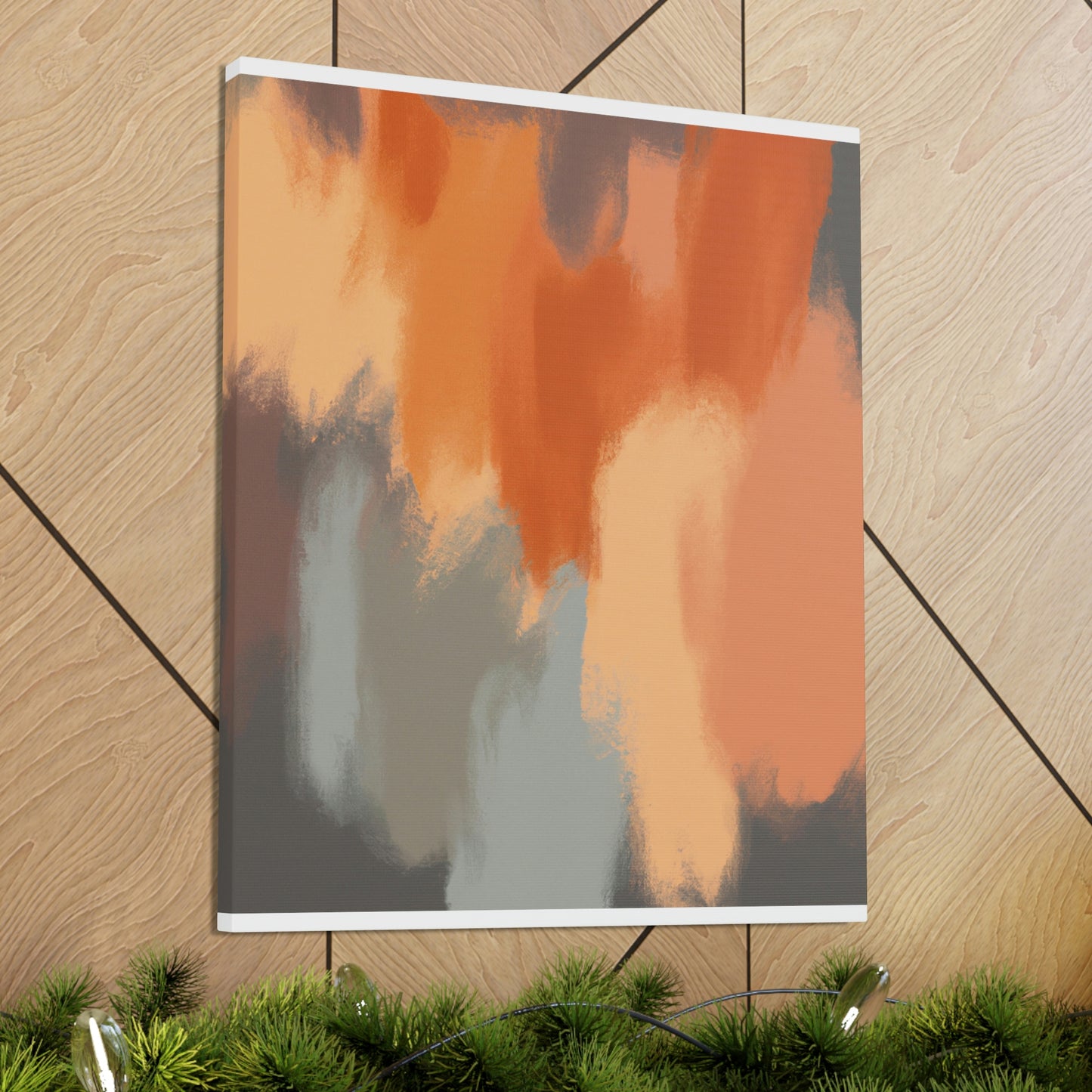 Vibrant Oasis. - Canvas