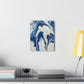 Blue Flux. - Canvas