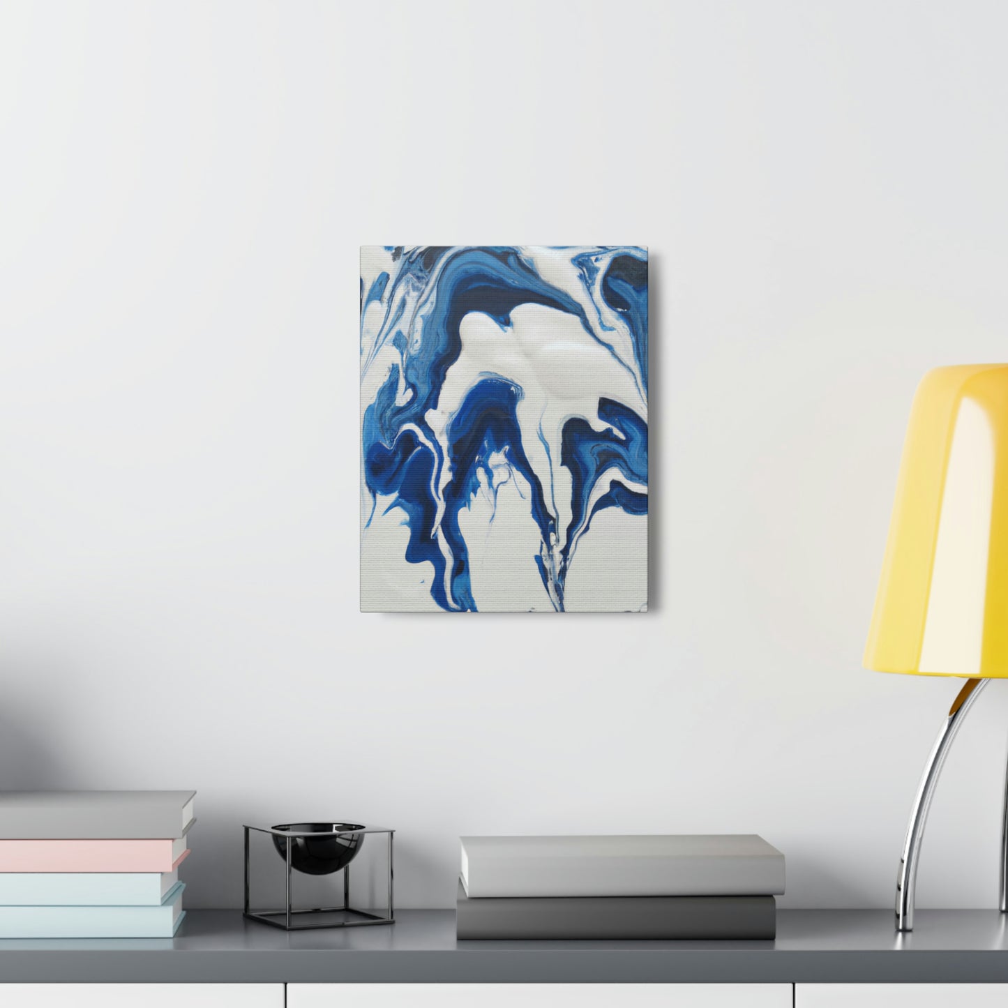 Blue Flux. - Canvas