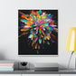 Psychedelic Bloom - Canvas