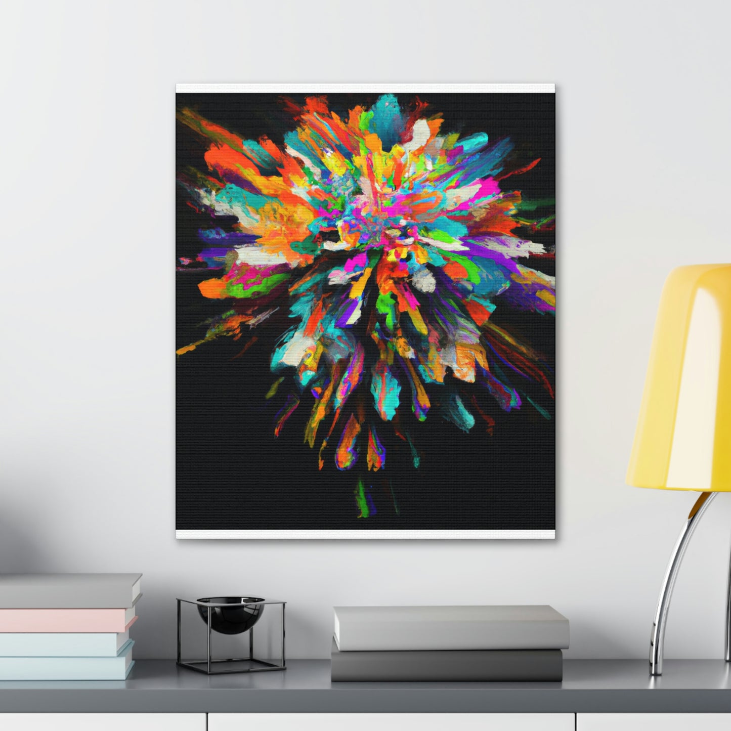 Psychedelic Bloom - Canvas