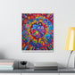 Trippy Floral. - Canvas