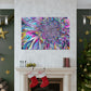 Psychedelic Bloom. - Canvas