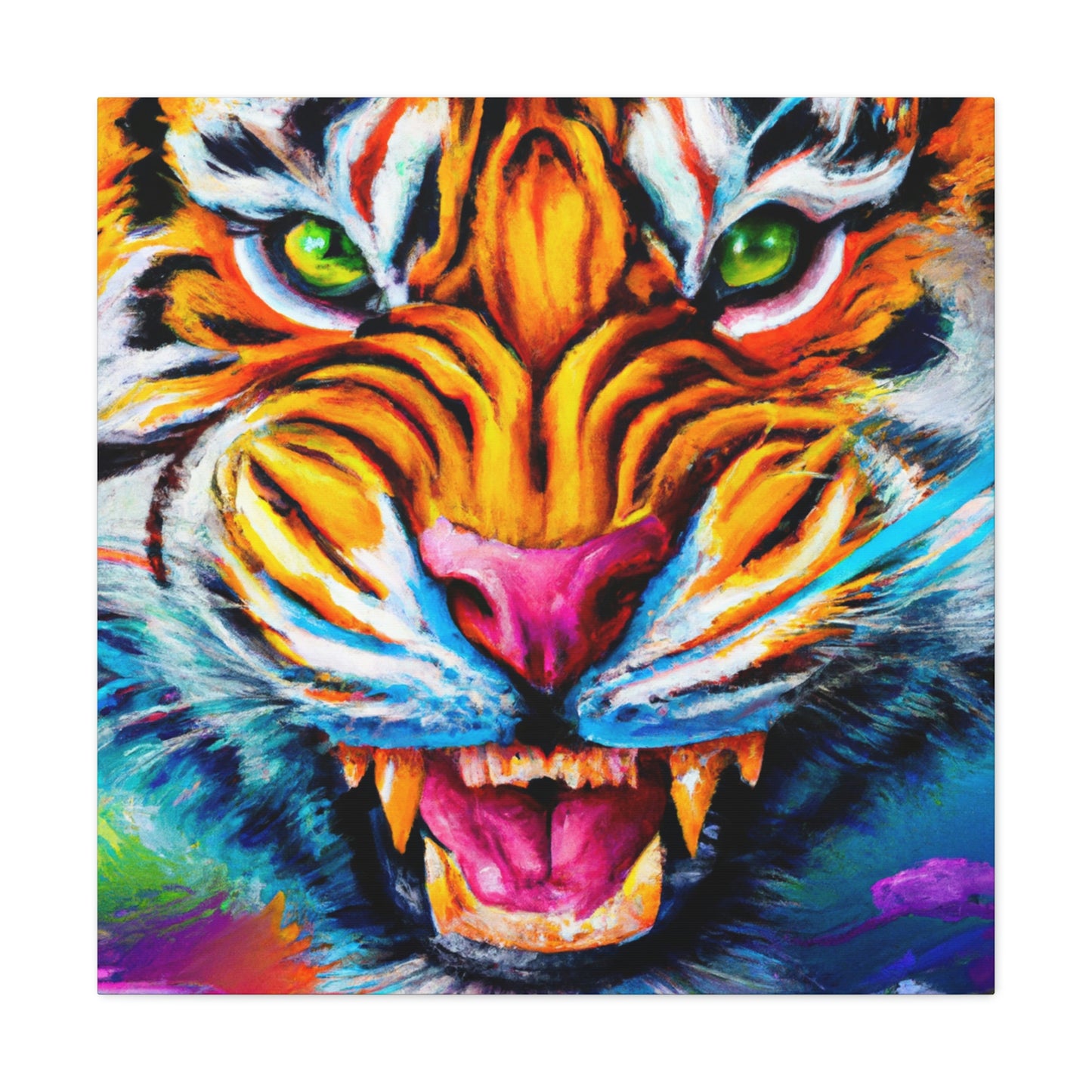 Tiger Dream. - Canvas