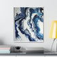 "Blue Bliss" - Canvas