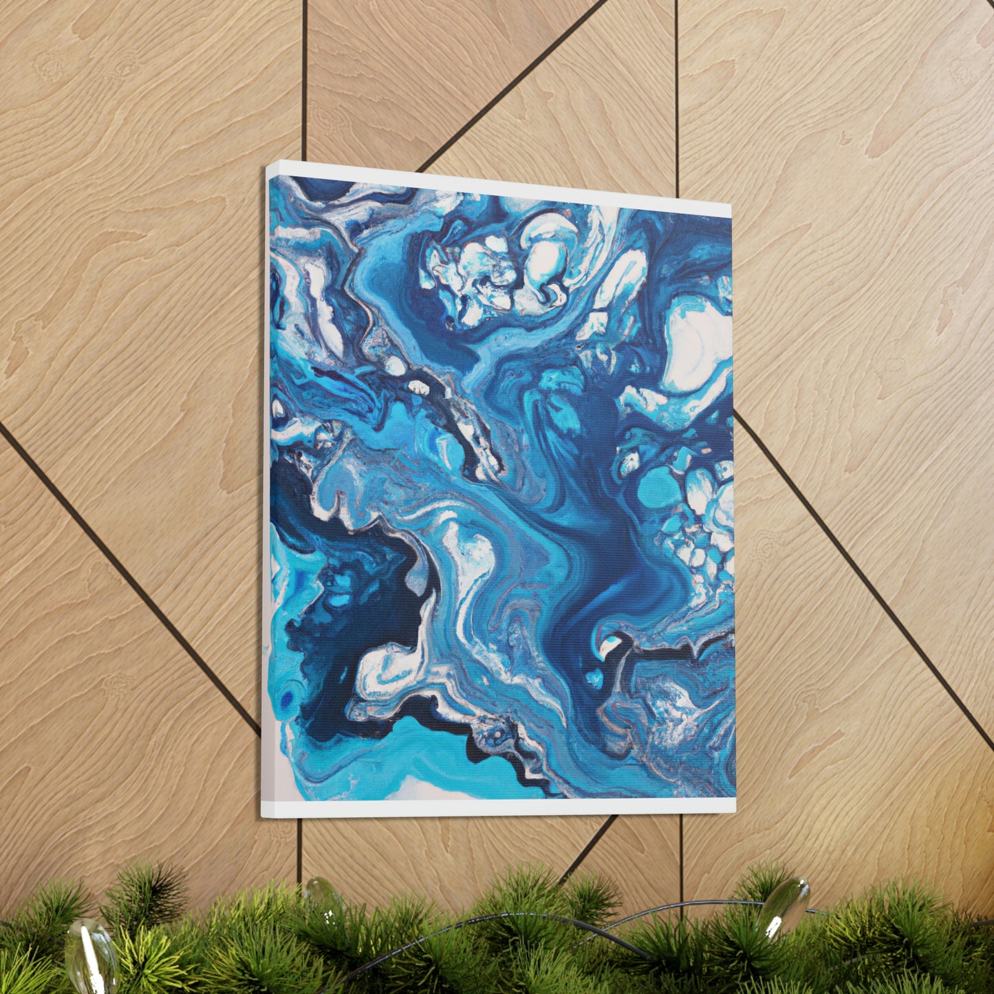 Blue Elegance - Canvas